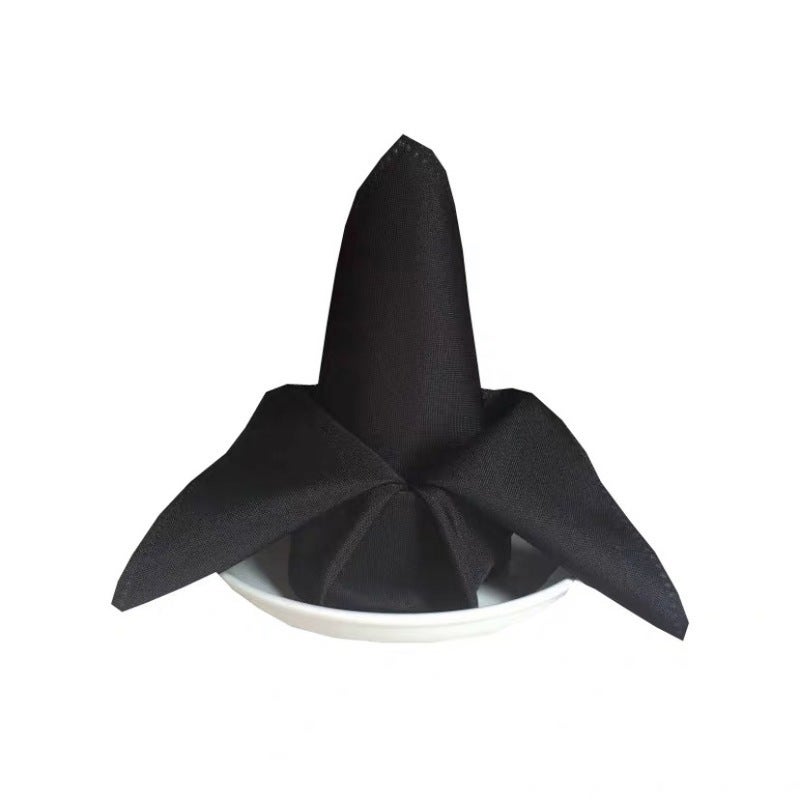 Solid Color Cloth Napkins for Western Food, Hotel Cup Wiping Cloth, Banquet Red Dining Cloth Napkins, High-End Special Wholesale Table Napkins - Image 1