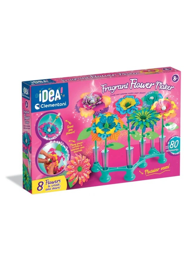 Clementoni Idea Fragrant Flowers Maker | Do it Yourself | DIY Craft Kit | Educational & Learning | Creative Gift for Kids and Adults - Image 1