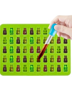 Beauenty Candy Silicone Molds & Ice Cube Trays, 3 Pack Gumdrop Jelly Molds, Chocolate Molds, Soap Molds - Bear  - Image 2
