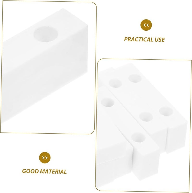 White Window Locks 10pcs Security Stoppers for Sliding Windows and Doors Easy Installation - Image 4