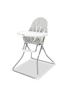 asalvo Baby High Chair Quick - Stars Grey 