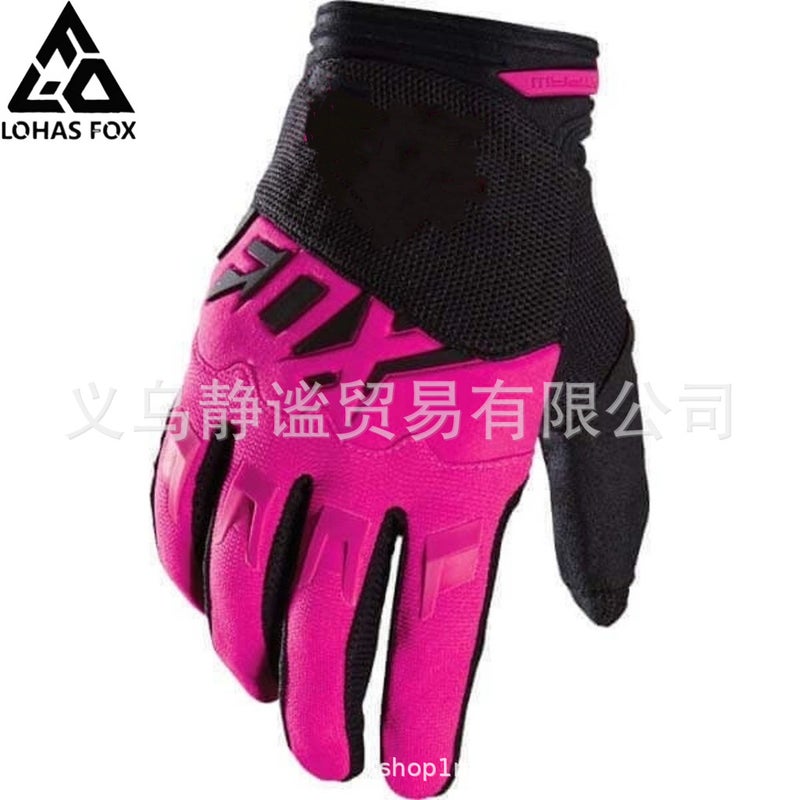 11-Color Lhoas Fox Gloves Kidsren'S Model 6-10 Years Old Motorcycle Gloves Sports Protection Anti-Fall And Inverted Abrasion - Image 3