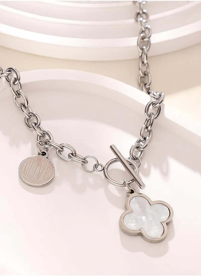 سوهي Women's The Clover Chain Necklace