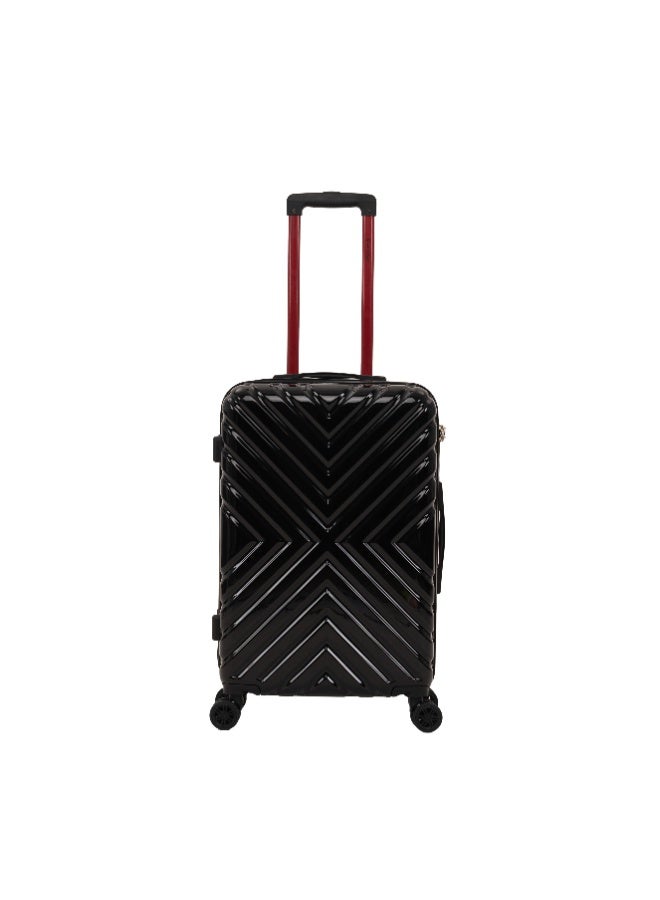 Eagle Express Nexa ABS+PC Hard Trolley – 24 Inch – Black - Image 1