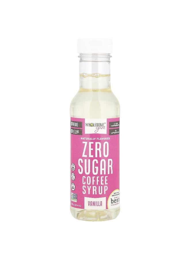 Wholesome Yum, Zero Sugar Coffee Syrup, Vanilla, 12 fl oz (354 ml) - Image 1