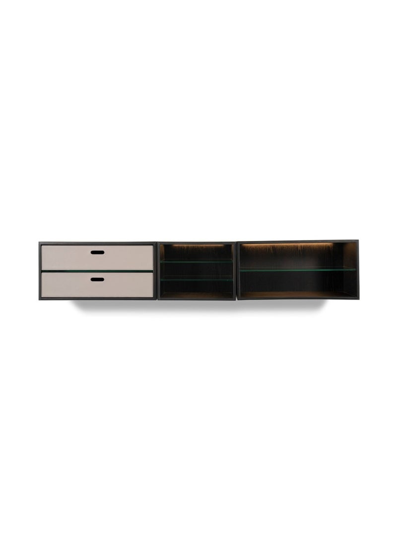 Pan Home TRIOMPHE DIPLAY CABINET RIGHT - BLACK  - Image 3