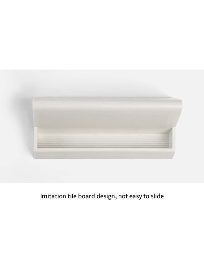 Hilsayum Business Card Holder Business Card Display Stand Vertical Card Organizer Office Supplies for Tabletop, Workspace (White) - Image 3