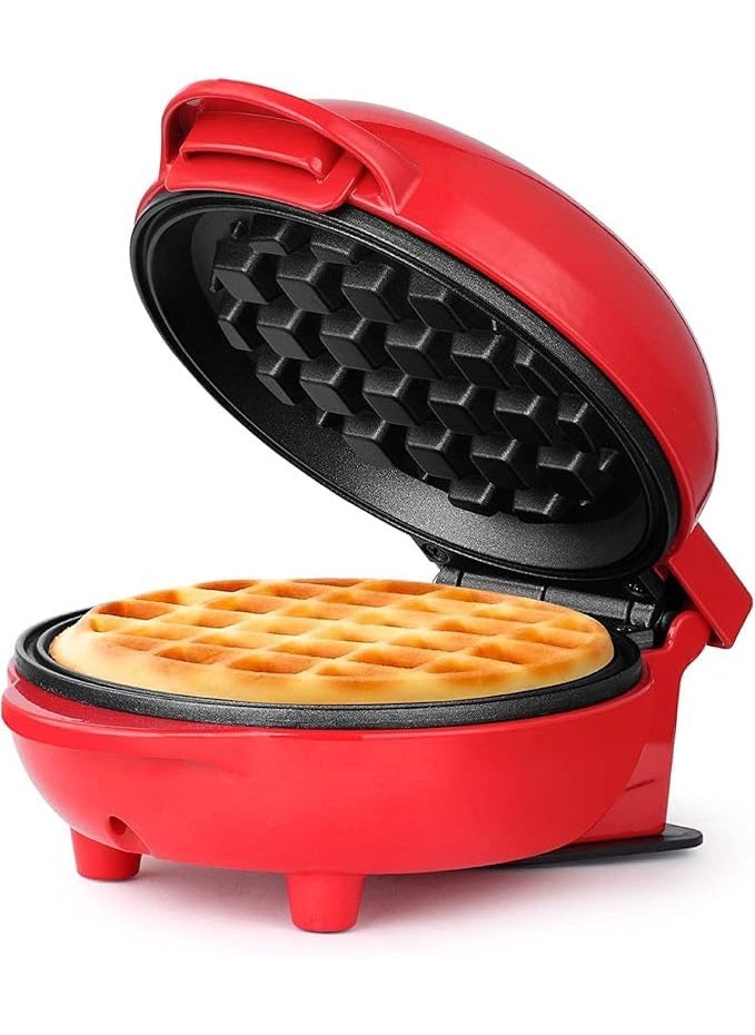 KD ZONE KD ZONE Mini Waffles Maker Machine For Home 3in1 Electric Waffle Iron with NonStick Dual Side PlatePancake Maker For Individual Belgian Waffles 4 Inch 350 Watts Multi  - Image 1