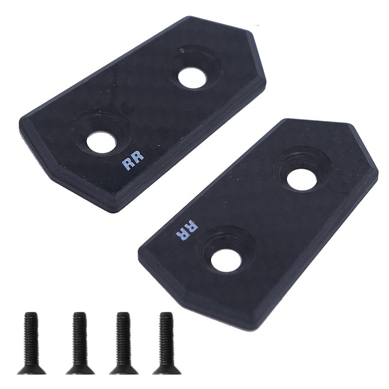 Simnliras Carbon Fiber Mirror Block Off Plate for BMW S1000RR 20102019 Decorative Mount Cover Caps Set Fit for Motorcycle BMW S1000RRHP4 1215 18BRRMBO - Image 2