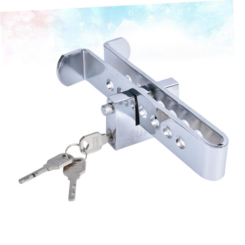Solid Steel Anti Theft Car Padlock Security Lock With 3 Keys Easy Install - Image 5