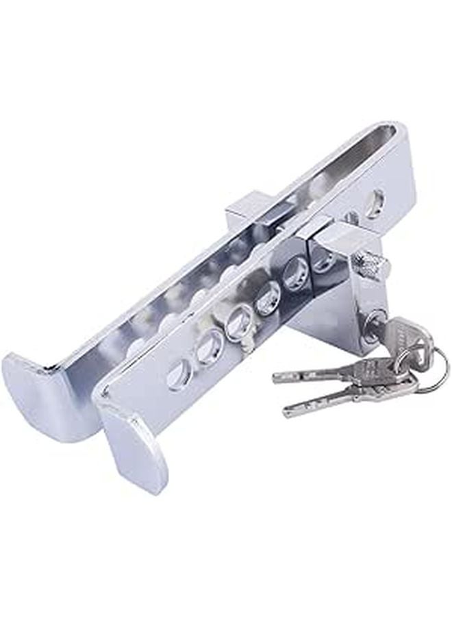 Solid Steel Anti Theft Car Padlock Security Lock With 3 Keys Easy Install - Image 1