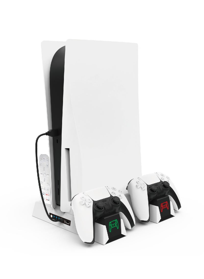 General PS5 Vertical Stand with Vacuum Cooling Fan Gaming Accessories for PS5 Consoles/Console Stands/Console Vertical Stands/Games, Stands/Box Stands  - Image 3