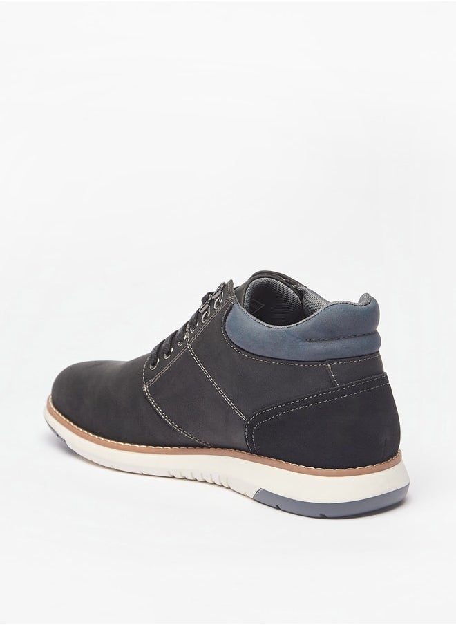 Lee Cooper Men's Panelled Lace-Up Chukka Boots  - Image 2