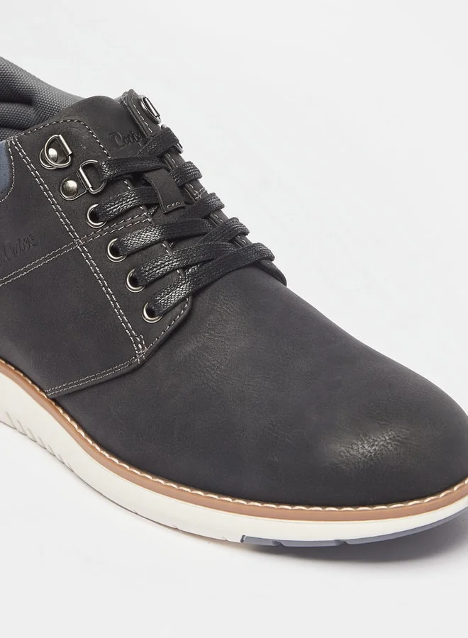 لي كوبر Men's Panelled Lace-Up Chukka Boots