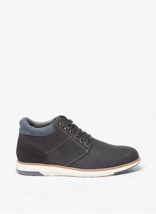 Lee Cooper Men's Panelled Lace-Up Chukka Boots  - Image 3