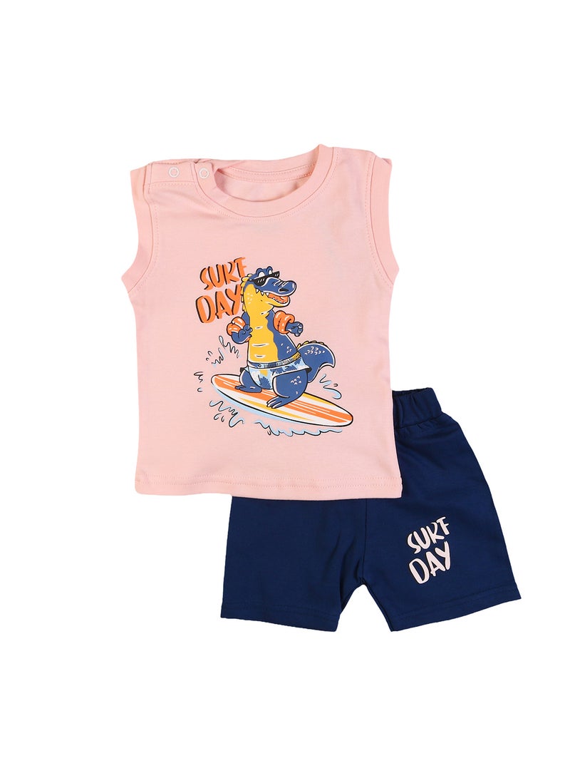 Zercon Summer Pajama Set for Newborn Babies 6283 - Image 1