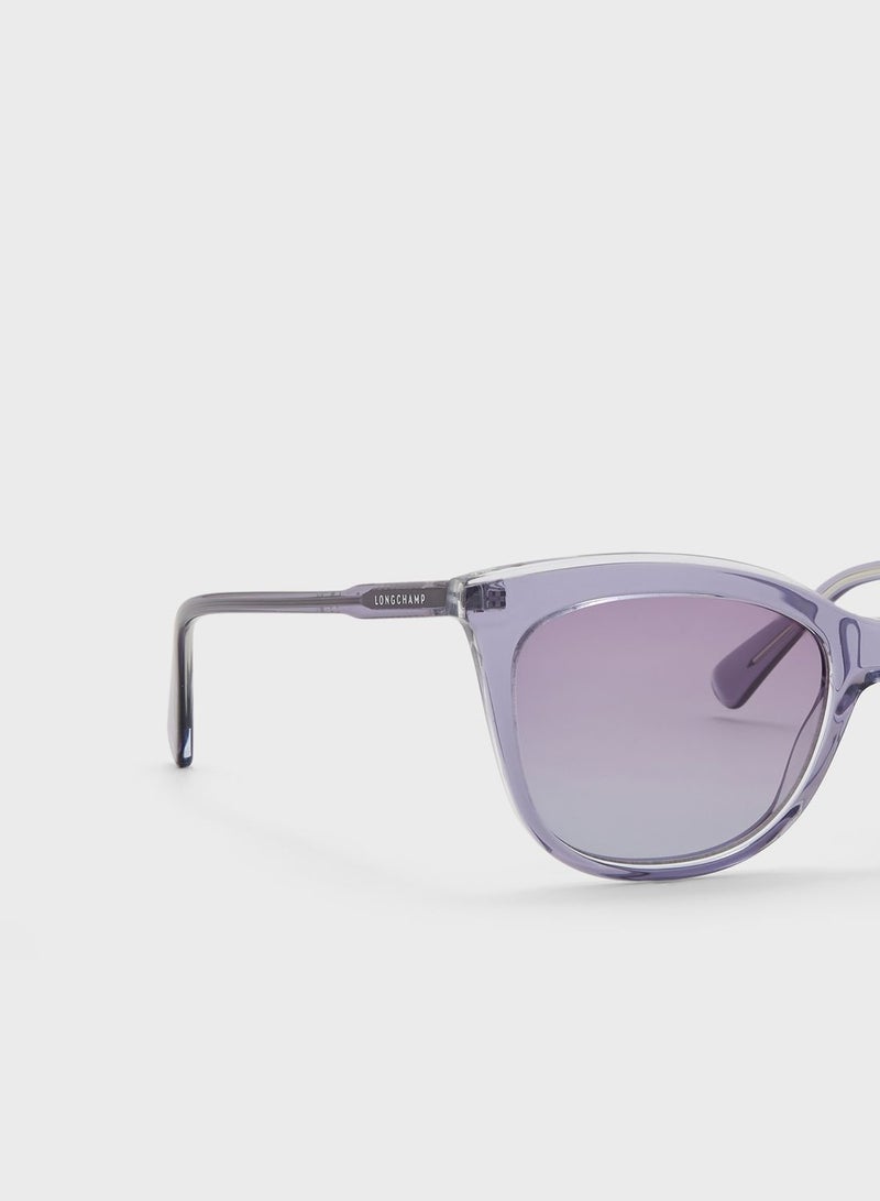 Longchamp Cat Eye Sunglasses - Image 4