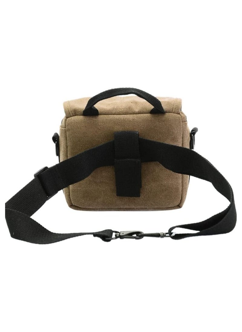 Coopic - COOPIC Camera Case Bag BT-20 (Brown) compatible with Fujifilm X100V ,Panasonic Lumix LX100 II, LX15 / LX10, Canon G1 X Mark III, Mark II, Sony ZV-1, Leica Q2, Ricoh GR III, any compact cameras - Image 1