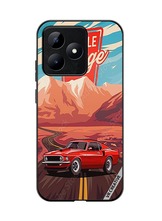 VR CREATIVE Protective Case Cover For Realme C53 Car Design Multicolour - Image 1
