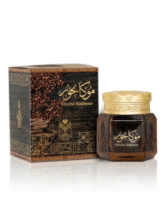 AL MAS ALMAS MOCHA BUKHOOR 30g Premium Arabian Incense Luxury Specialty Bukhoor with Rich Mocha Notes Long Lasting Home Fragrance Oud Style Bakhoor Saudi Arabia Unisex Gift - Image 4