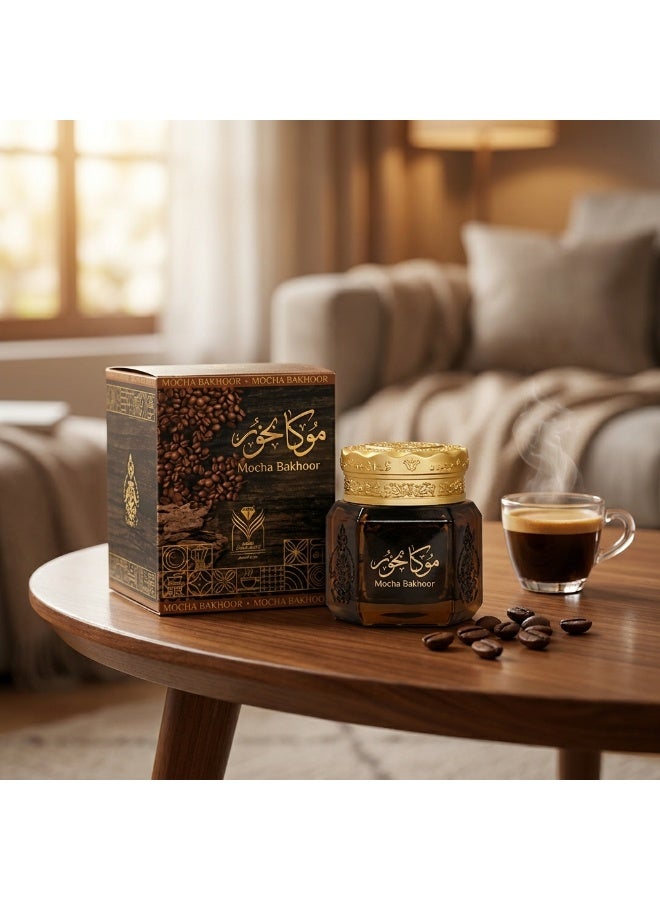 AL MAS ALMAS MOCHA BUKHOOR 30g Premium Arabian Incense Luxury Specialty Bukhoor with Rich Mocha Notes Long Lasting Home Fragrance Oud Style Bakhoor Saudi Arabia Unisex Gift - Image 2