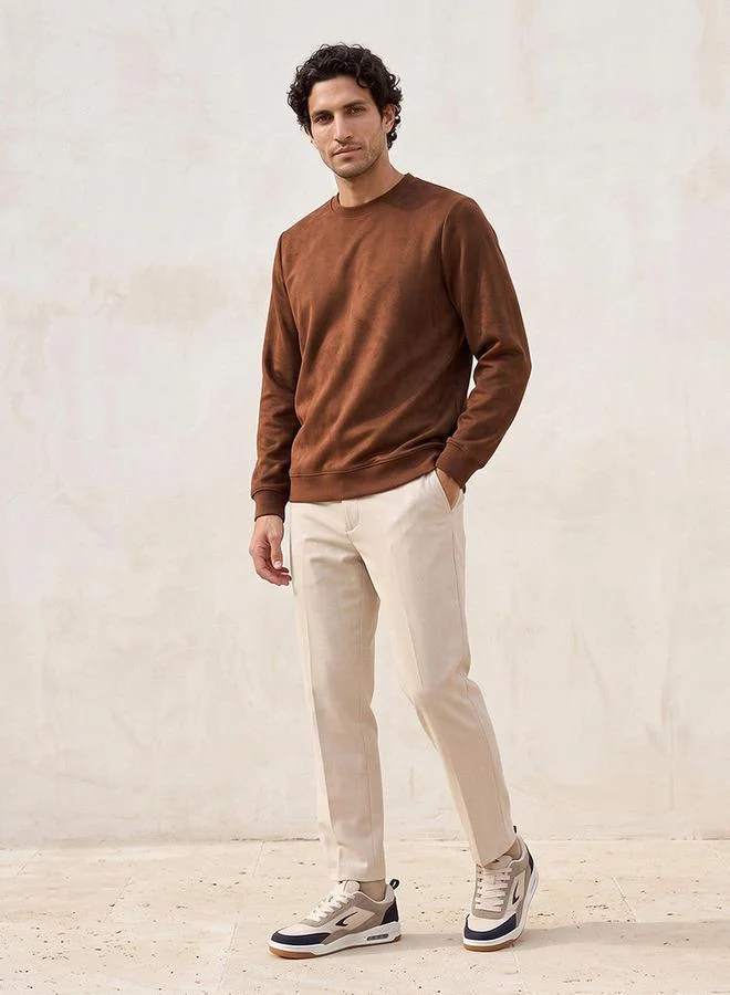 Iconic Iconic Suede Sweatshirt
