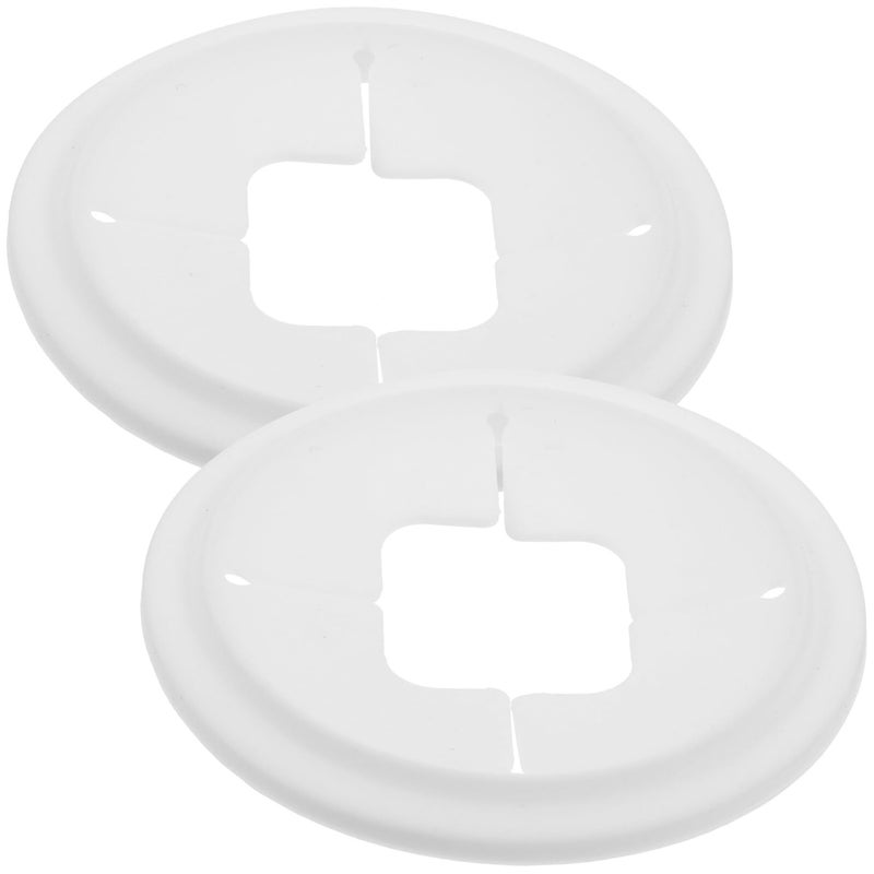 White Silicone Jar Lids 86mm 2 Pack with Straw Hole Leakproof for Regular Mouth Mason Jars - Image 2