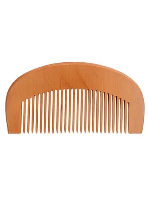 Women's Wooden Detangling Comb, blunt edges to avoid pulling too hard on the skin or damaging the scalp