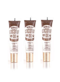 Broadway Vita Lip Clear Lip Gloss 0.47Oz/14Ml (Bclg0301Coconut Oil) Pack Of 3  - Image 1