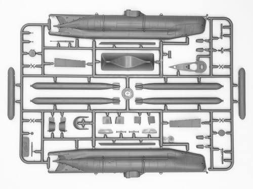 ICM Models Early U-Boot Type XXVIIB Seehund Building Kit - Image 2