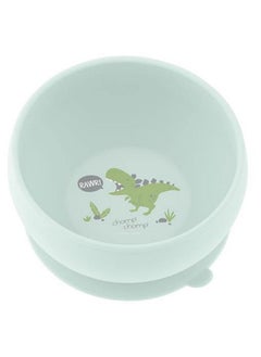 Stephen Joseph Stephen Joseph Silicone Bowls Dino Design, Self- Feeding, Easy to Carry, BPA Free, Baby Dinner Bowl, Dishwasher Safe, Curved Sizes, Attractive Design  - Image 1