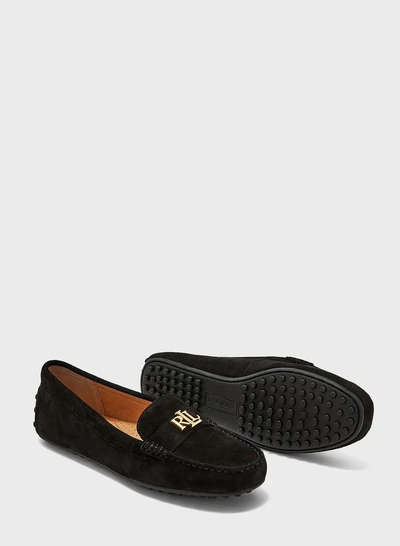 Lauren Ralph Lauren Barnsbury Flat Moccasins