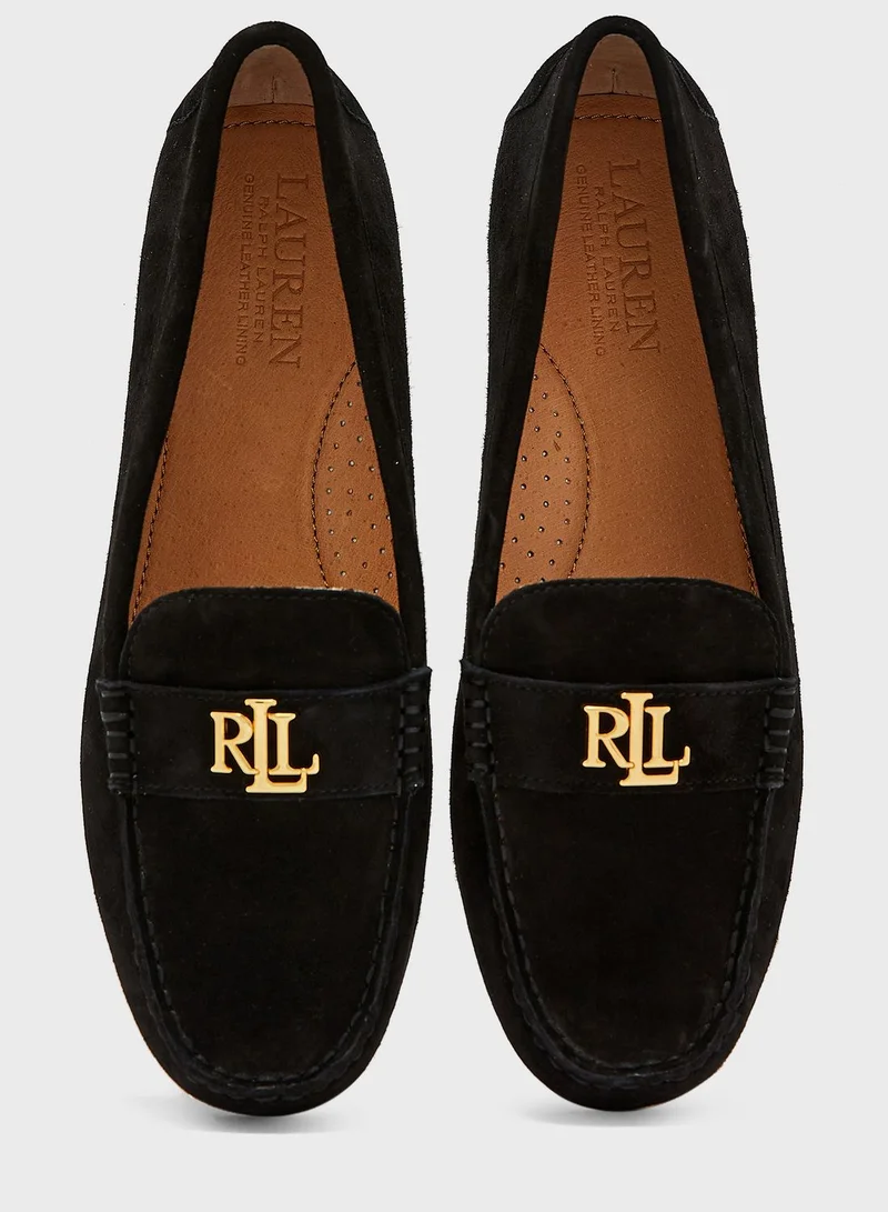 Lauren Ralph Lauren Barnsbury Flat Moccasins
