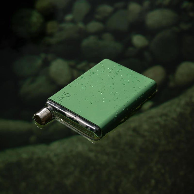 memobottle A5 Silicone Sleeves | Protect & Preserve With Colorful Personality | Dust Free Coating - Moss Green (Sleeve Only) - Image 3