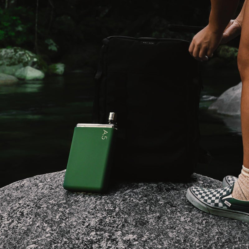 memobottle A5 Silicone Sleeves | Protect & Preserve With Colorful Personality | Dust Free Coating - Moss Green (Sleeve Only) - Image 4