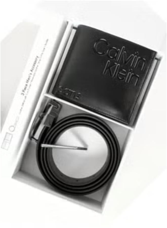CALVIN KLEIN JEANS PLUS Calvin Klein Wallet-Belt Set For Men  - Image 1