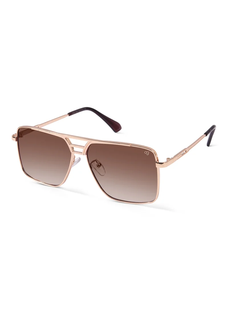 Woggles Forest Pine Square Sunglasses |Men & Women|100% UV Protection