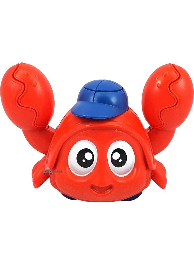 FunBlast Crawling Crab Press & Go Toys For Babiesfriction Powered Toys For Kids Cartoon Toy Vehicles For Kidsmulticolor;1 Unit (Red) - Image 2