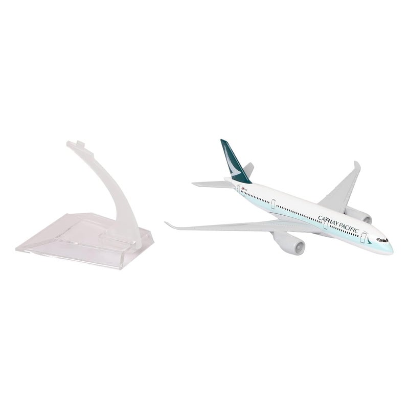 AmigozZ Diecast Aeroplane Scale Model Only For Display, Size -16 Cm-(Cathay Pacific, Kid, White) - Image 4