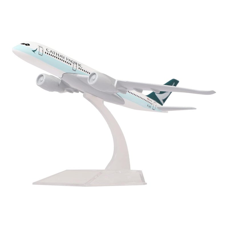 AmigozZ Diecast Aeroplane Scale Model Only For Display, Size -16 Cm-(Cathay Pacific, Kid, White) - Image 2