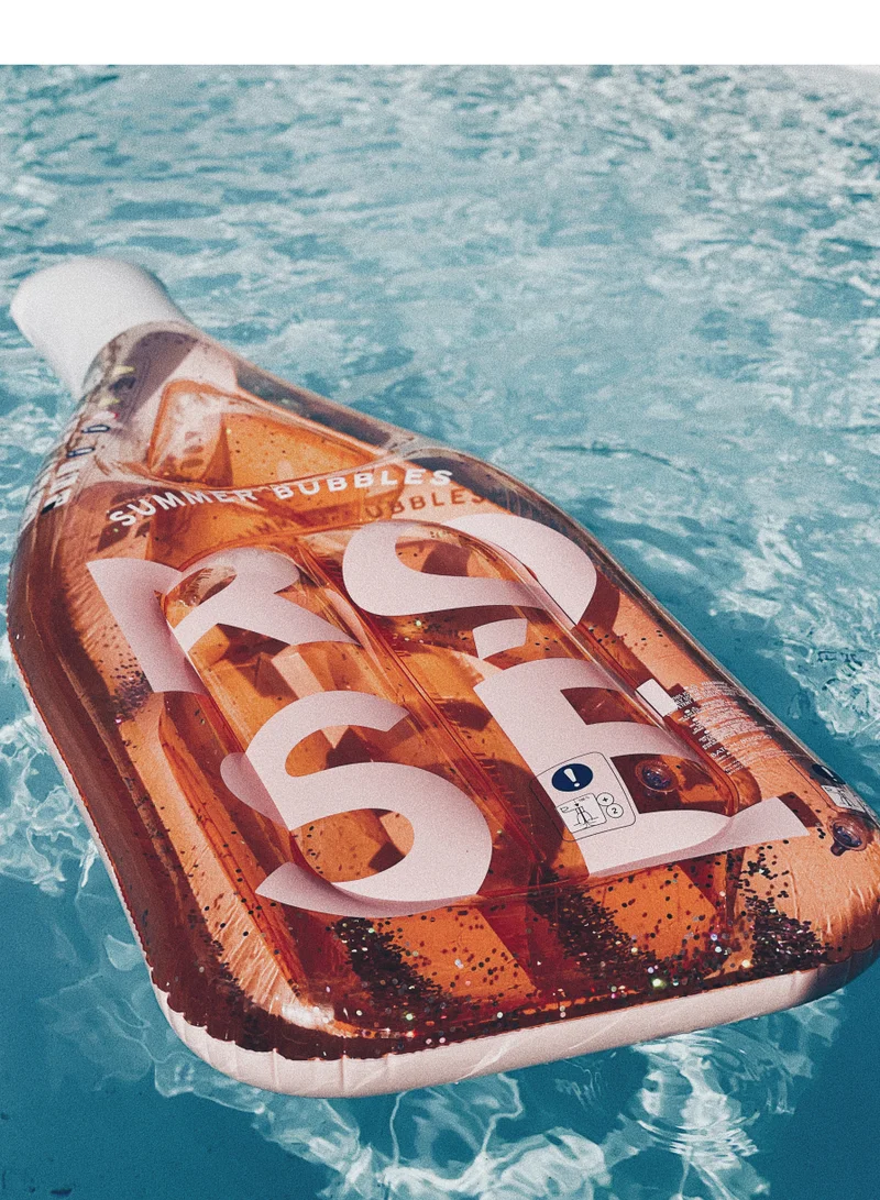 SUNNY LIFE Luxe Lie-On Float Rose Bottle