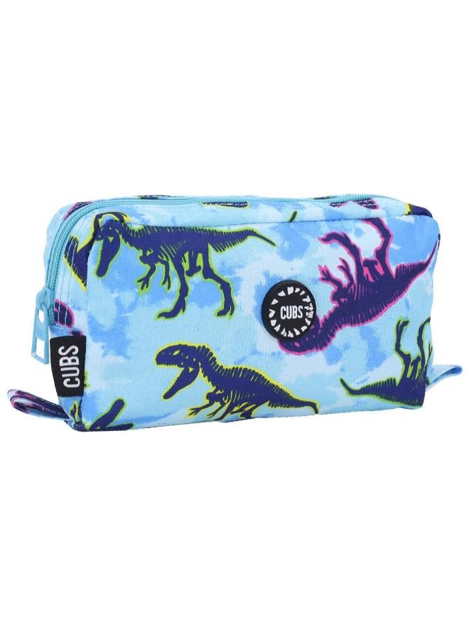 CUBS DINO TIE DYE PENCIL CASE - Image 1