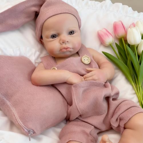 OtardDolls 18 Inch Reborn Baby Doll Lifelike Reborn Baby Dolls Full Silicone Dolls Full Body Realistic Newborn Baby Dolls with Accessories - Image 1