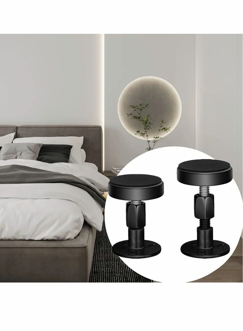 Excefore Adjustable Threaded Bed Frame Anti Shake Tool, Fixer Headboard Stoppers (47-64mm, 4 Pcs) - Image 2