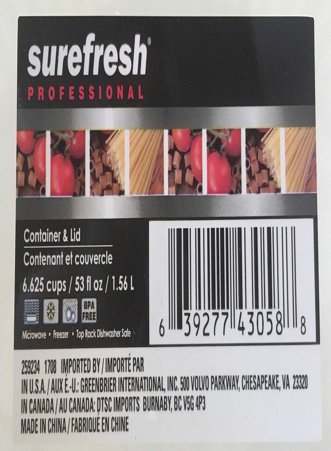 SureFresh Sure Fresh Professional Oval Food Container with Lid - Image 3