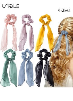 6 Pcs Scrunchie - Elastic Hair Tie - Silk Bow Scrunchie - For All Hairstyles - Gifts - pzsku/ZA225BBD1AF8B337AEA9AZ/45/_/1692071308/f33a7eec-54d6-41c4-a6cc-daa7d90cb240