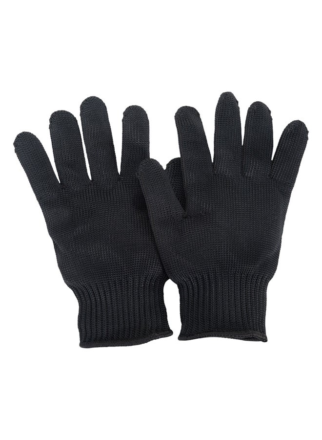 DPT Cut resistant gLoves, GLoves are used to work safeLy, used for cutting, Black, Size 25 Cm  - Image 1