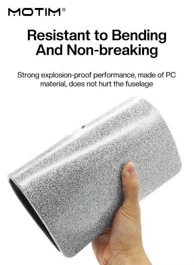 موتيم 3 قطع غطاء حقيبة MacBook Air 13 بوصة A2337 (M1) / A2179 /A1932 (2020 2019 2018)، 3 في 1 غطاء بلاستيكي صلب شديد التحمل + غطاء واقي للوحة المفاتيح + واقي للشاشة، متوافق مع MacBook Air 13 بوصة - Image 2