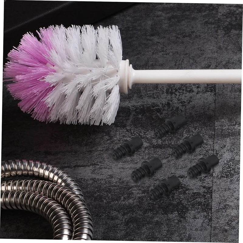 10Pcs Threaded Handle Tips Connector for Toilet Brush Replacement Maintenance - Image 4