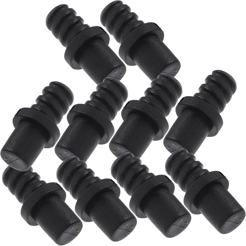 10Pcs Threaded Handle Tips Connector for Toilet Brush Replacement Maintenance - Image 2